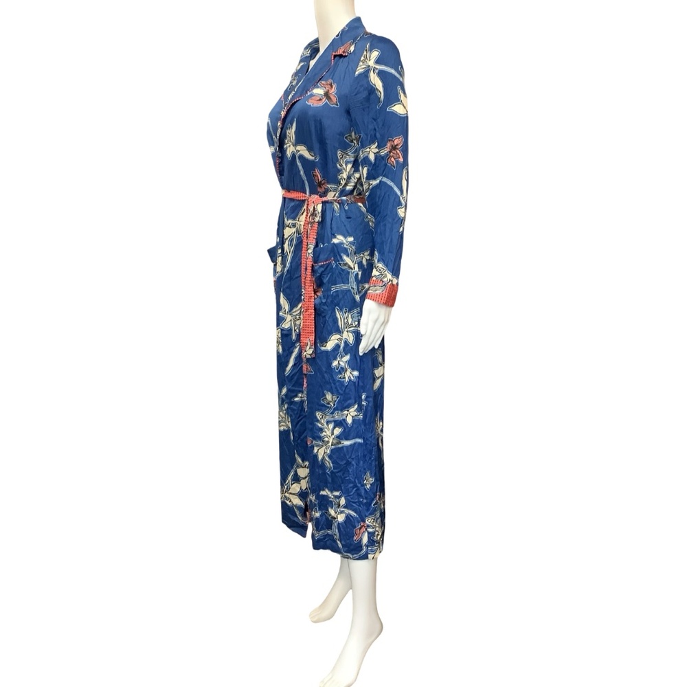 Alexis Long Floral Robe Size: S - Picture 2 of 4